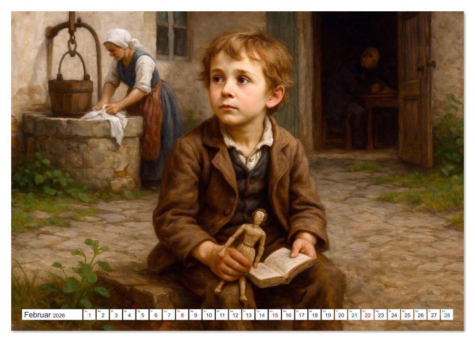 Hans Christian Andersen. Sein Leben, seine Werke (CALVENDO Wandkalender 2026)