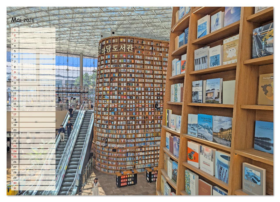 Seoul - Stadt der Kontraste (CALVENDO Wandkalender 2026)