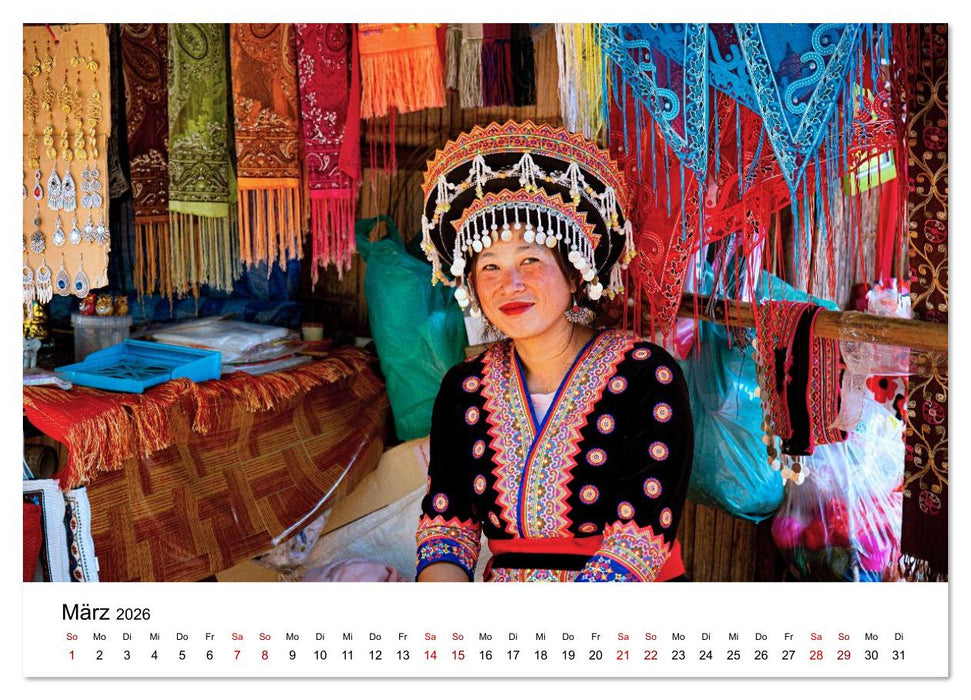 Sehnsuchtsland Thailand (CALVENDO Wandkalender 2026)