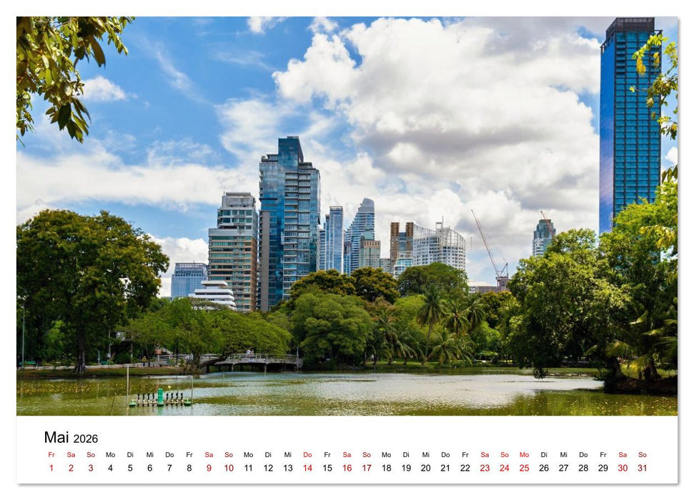 Sehnsuchtsland Thailand (CALVENDO Wandkalender 2026)