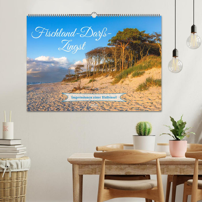 Fischland-Darß-Zingst Impressionen einer Halbinsel (CALVENDO Wandkalender 2026)
