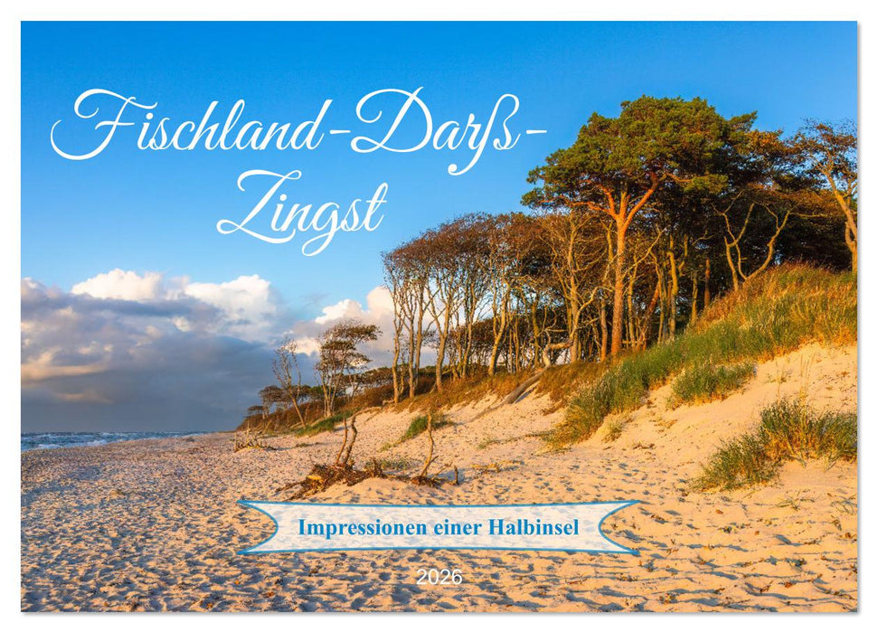 Fischland-Darß-Zingst Impressionen einer Halbinsel (CALVENDO Wandkalender 2026)