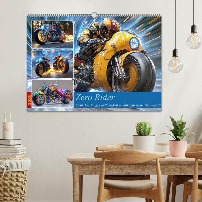 Zero Rider (CALVENDO Wandkalender 2026)