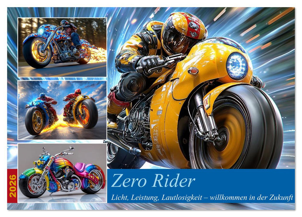Zero Rider (CALVENDO Wandkalender 2026)