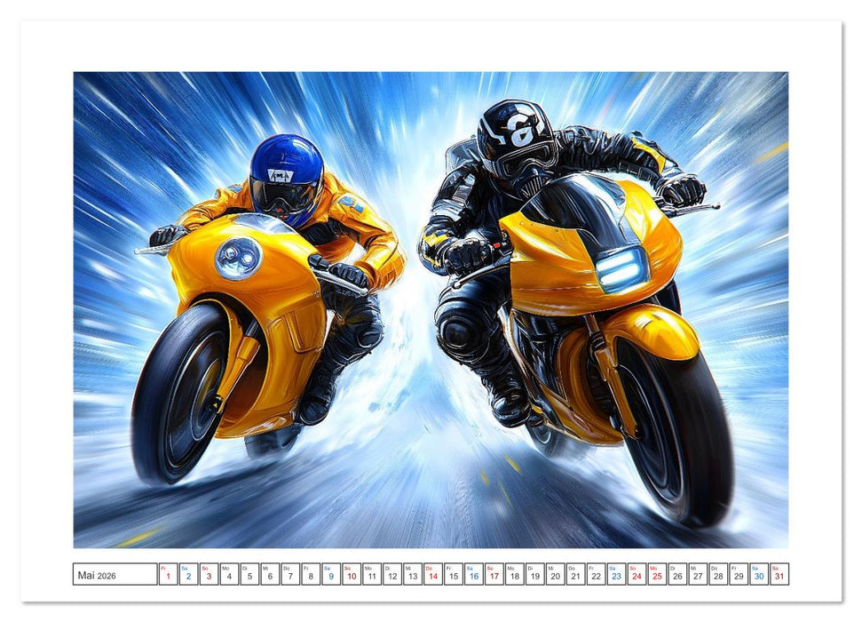 Zero Rider (CALVENDO Wandkalender 2026)