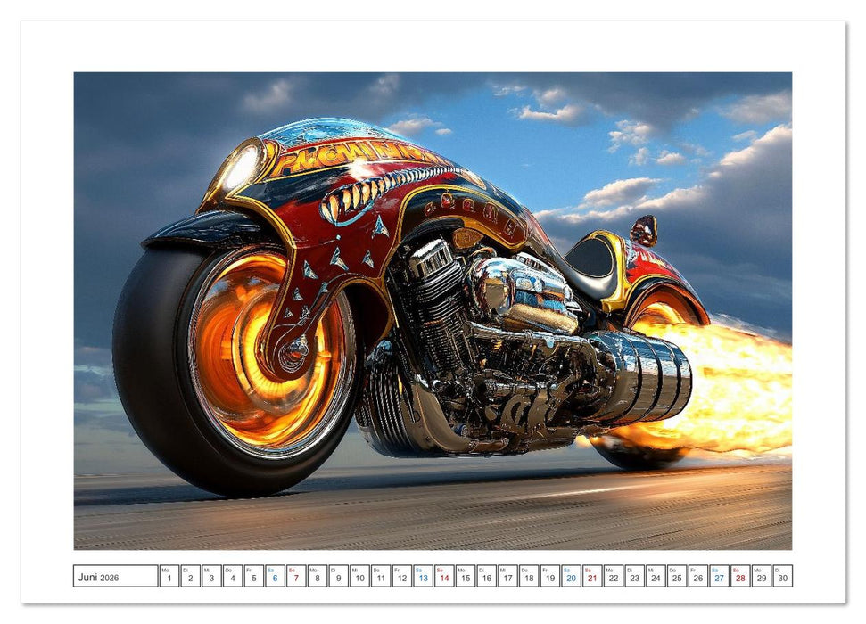 Zero Rider (CALVENDO Wandkalender 2026)