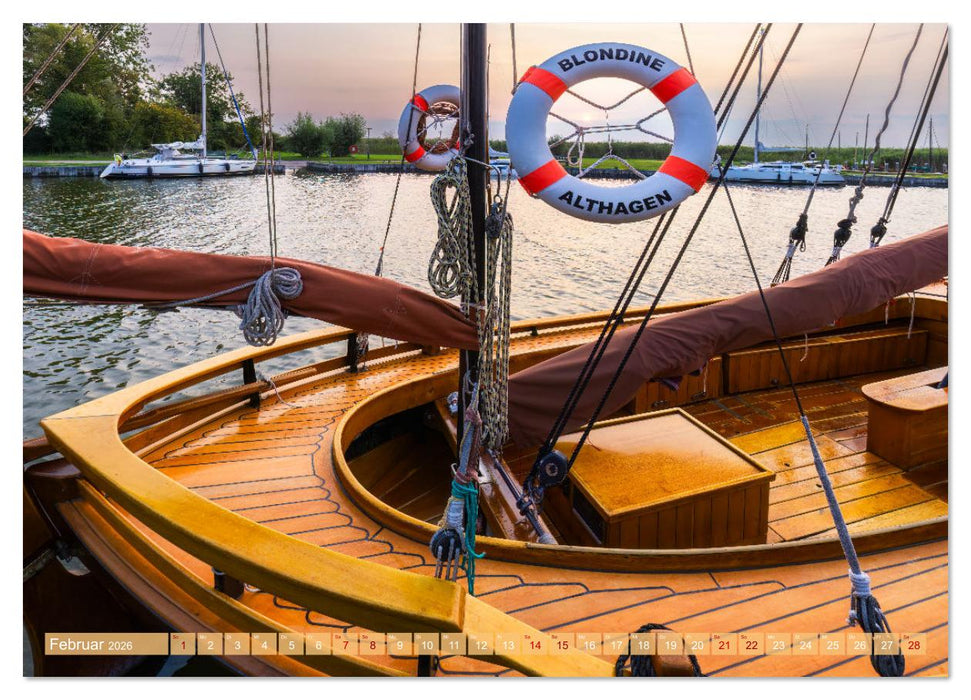 Fischland-Darß-Zingst Impressionen einer Halbinsel (CALVENDO Premium Wandkalender 2026)