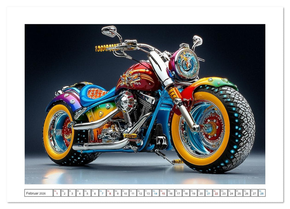 Zero Rider (CALVENDO Premium Wandkalender 2026)