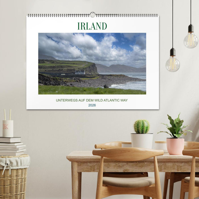 Irland - Unterwegs auf dem Wild Altantic Way (CALVENDO Wandkalender 2026)