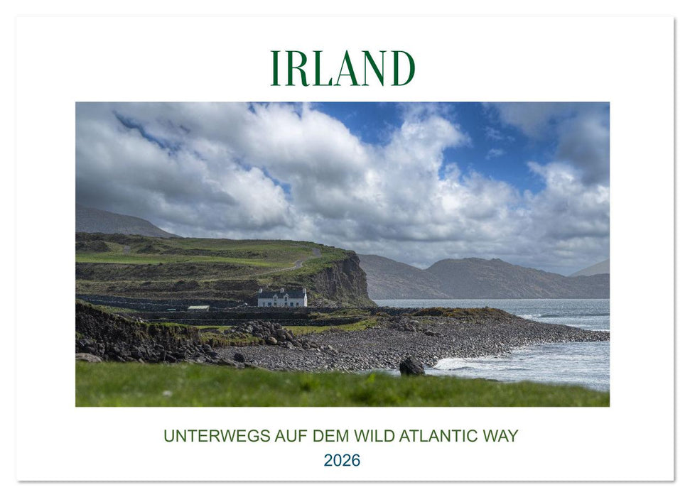 Irland - Unterwegs auf dem Wild Altantic Way (CALVENDO Wandkalender 2026)