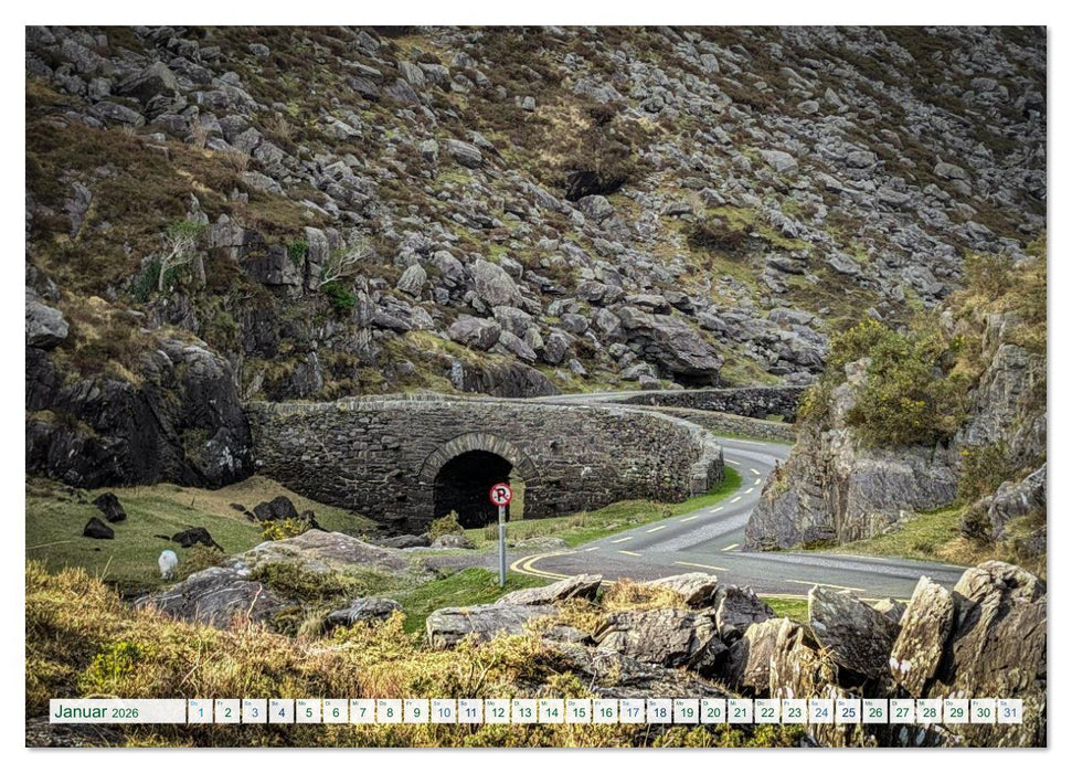 Irland - Unterwegs auf dem Wild Altantic Way (CALVENDO Wandkalender 2026)