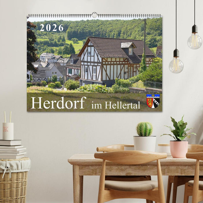 Herdorf im Hellertal (CALVENDO Wandkalender 2026)