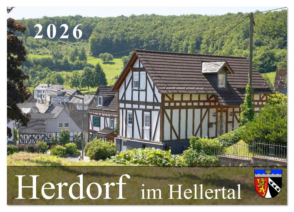 Herdorf im Hellertal (CALVENDO Wandkalender 2026)