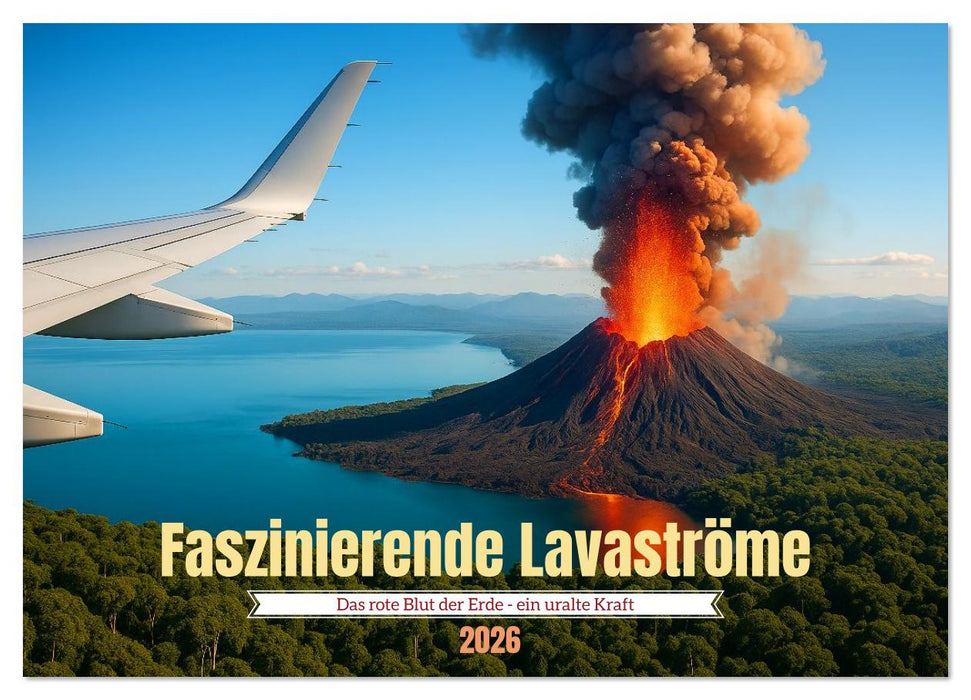 Faszinierende Lavaströme (CALVENDO Wandkalender 2026)