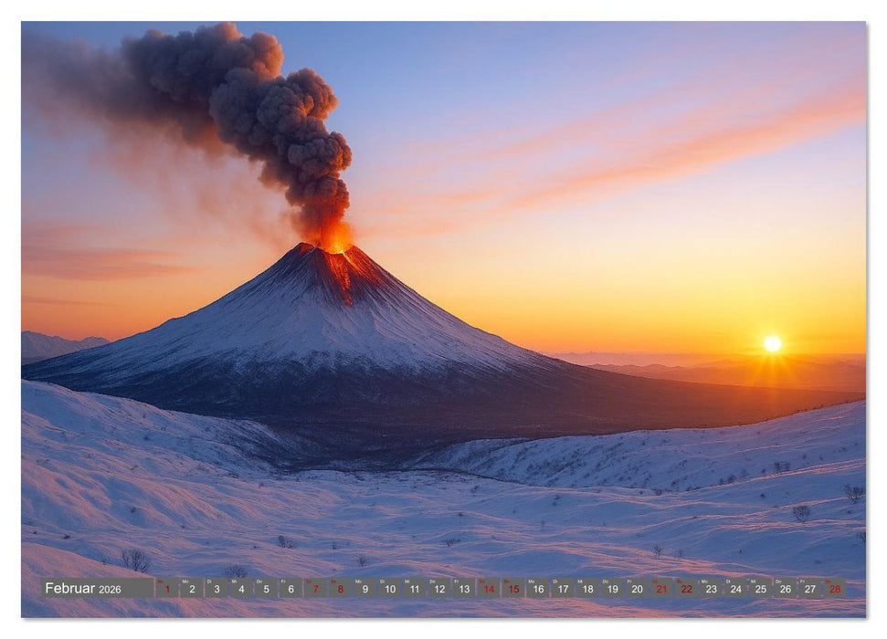 Faszinierende Lavaströme (CALVENDO Wandkalender 2026)