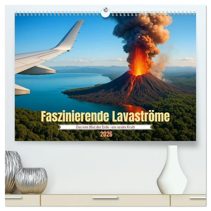 Faszinierende Lavaströme (CALVENDO Premium Wandkalender 2026)