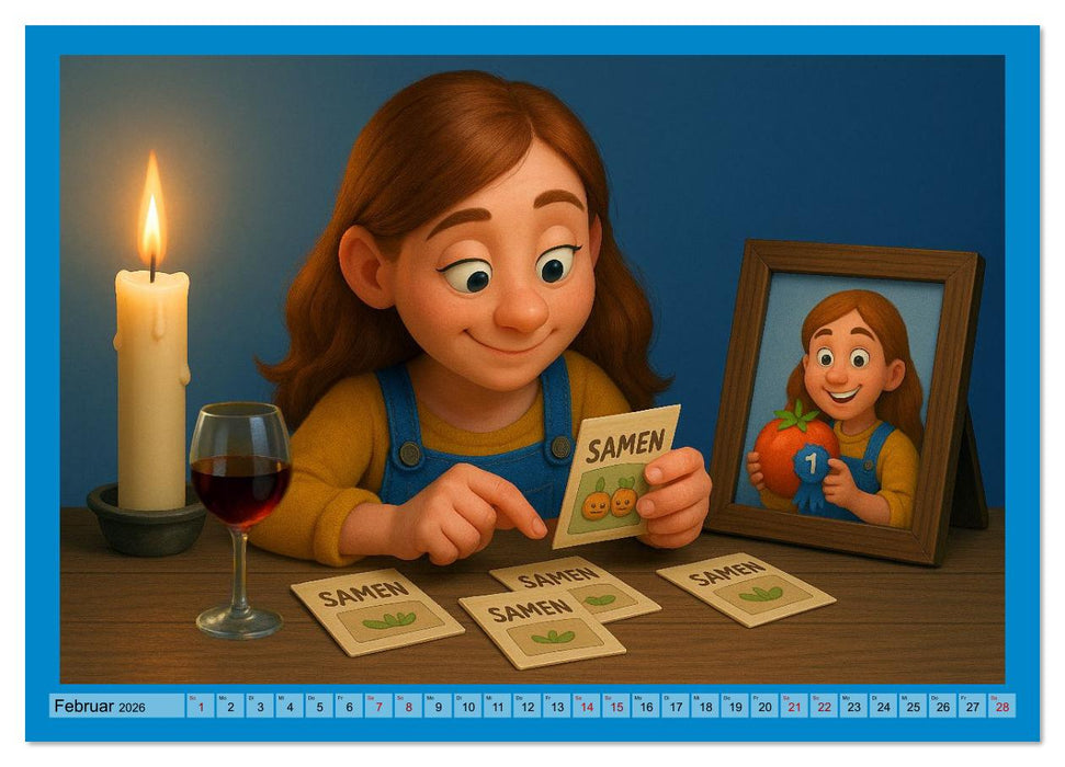 Mein Garten - meine Gesetze (CALVENDO Wandkalender 2026)