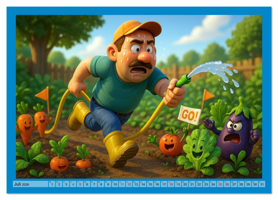 Mein Garten - meine Gesetze (CALVENDO Premium Wandkalender 2026)