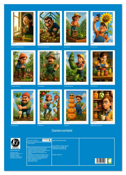 Gartenverliebt (CALVENDO Wandkalender 2026)