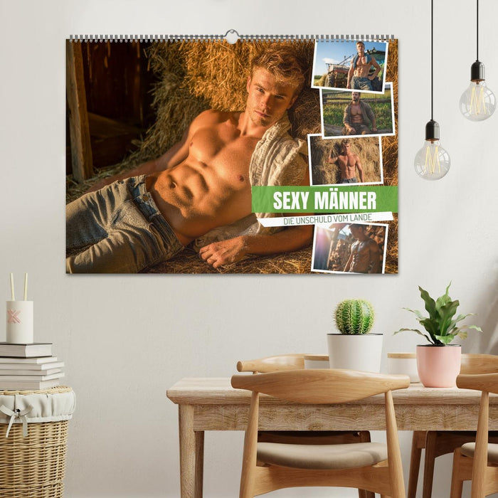 Sexy Männer - Die Unschuld vom Lande (CALVENDO Wandkalender 2026)