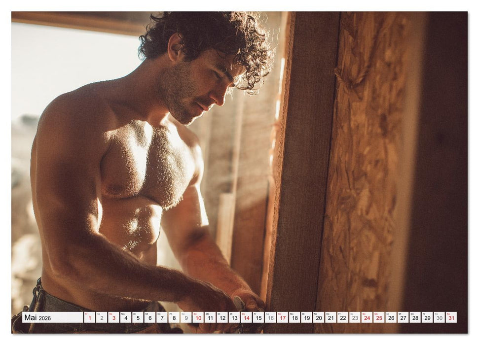 Sexy Männer - Die Unschuld vom Lande (CALVENDO Wandkalender 2026)