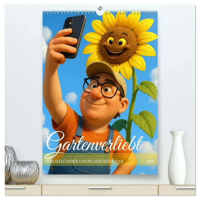 Gartenverliebt (CALVENDO Premium Wandkalender 2026)
