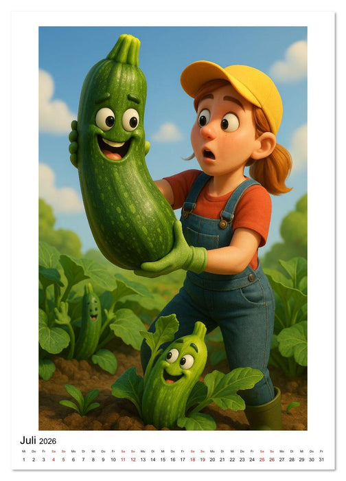 Gartenverliebt (CALVENDO Premium Wandkalender 2026)