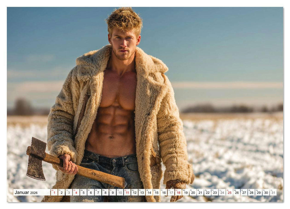Sexy Männer - Die Unschuld vom Lande (CALVENDO Premium Wandkalender 2026)