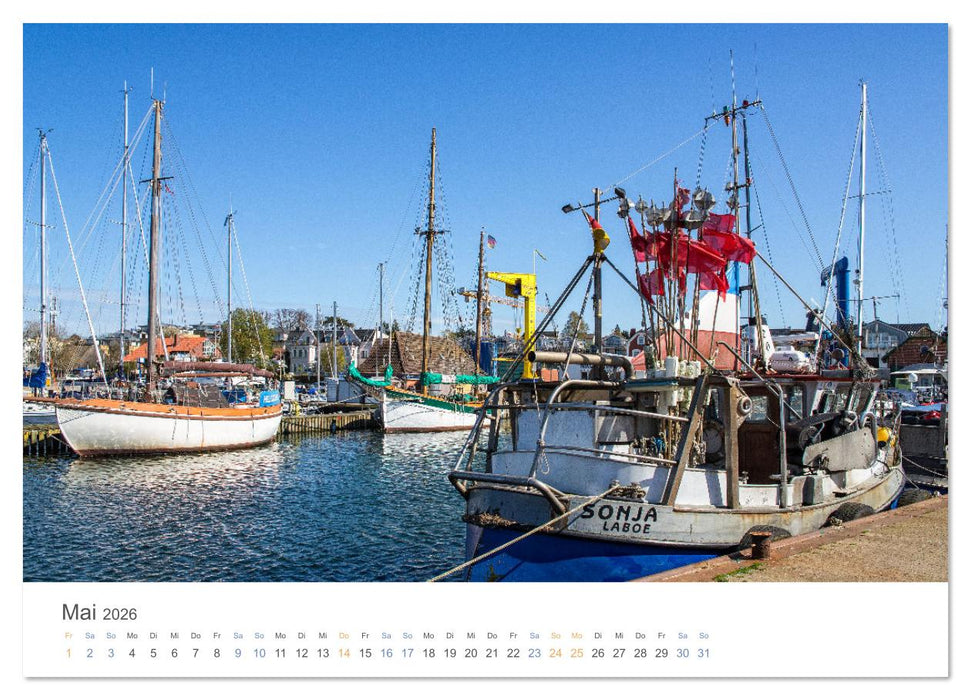 Fischereihäfen an der Ostseeküste (CALVENDO Wandkalender 2026)