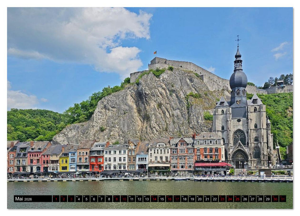 Rundreise kreuz und quer durch Holland und Belgien (CALVENDO Wandkalender 2026)