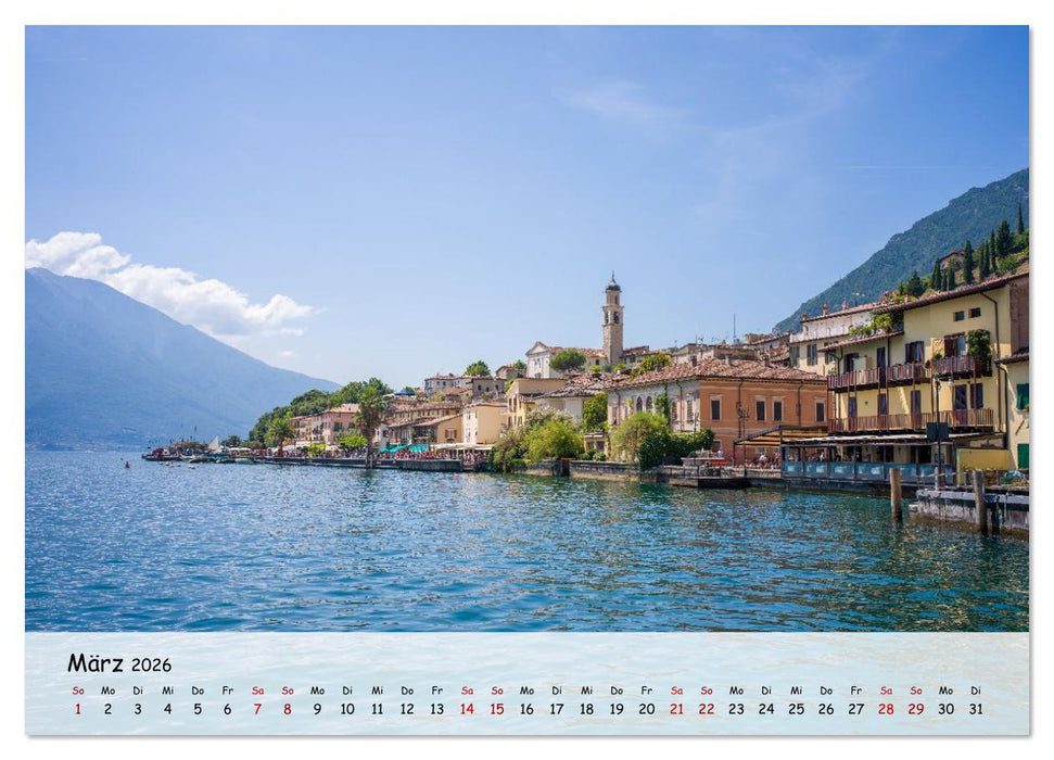 Limone sul Garda - Traumhaftes Städtchen am Gardasee (CALVENDO Wandkalender 2026)