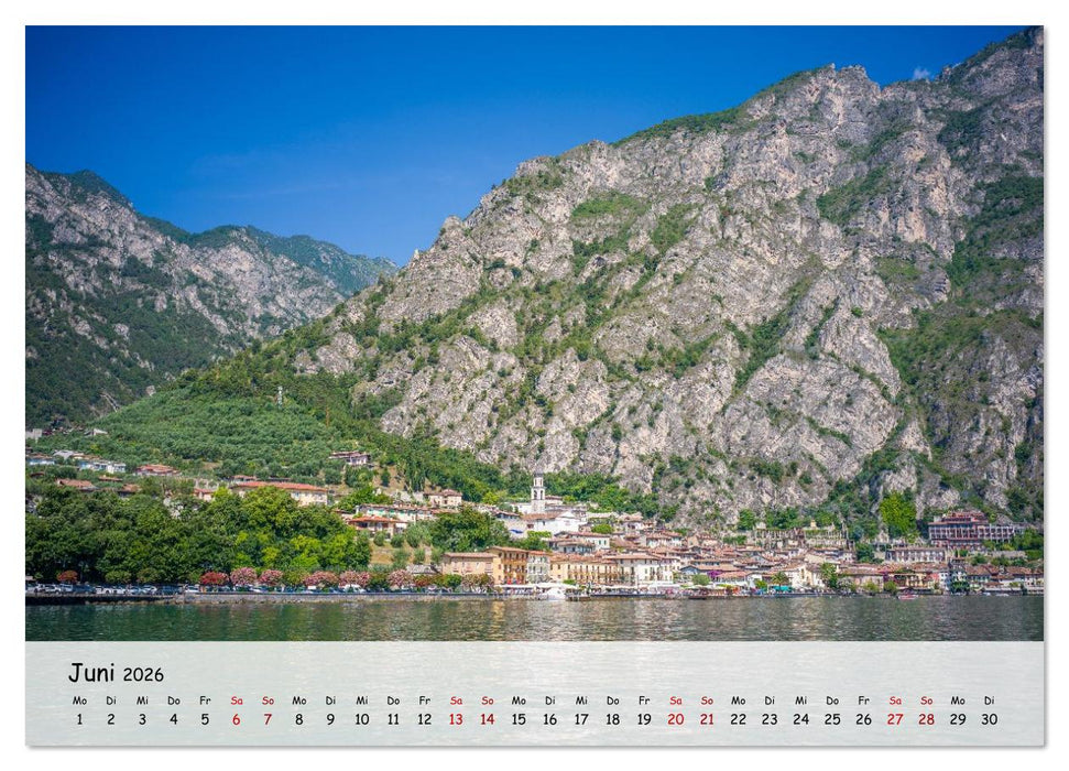 Limone sul Garda - Traumhaftes Städtchen am Gardasee (CALVENDO Wandkalender 2026)