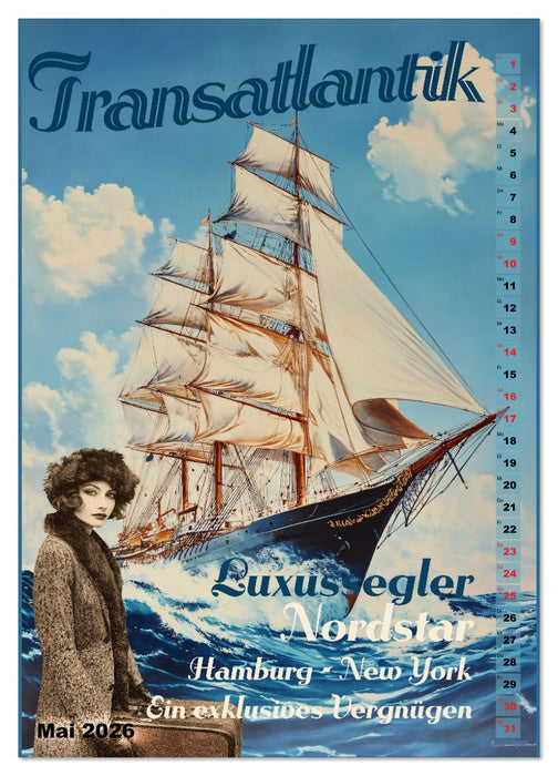 An der Litfaßsäule (CALVENDO Premium Wandkalender 2026)