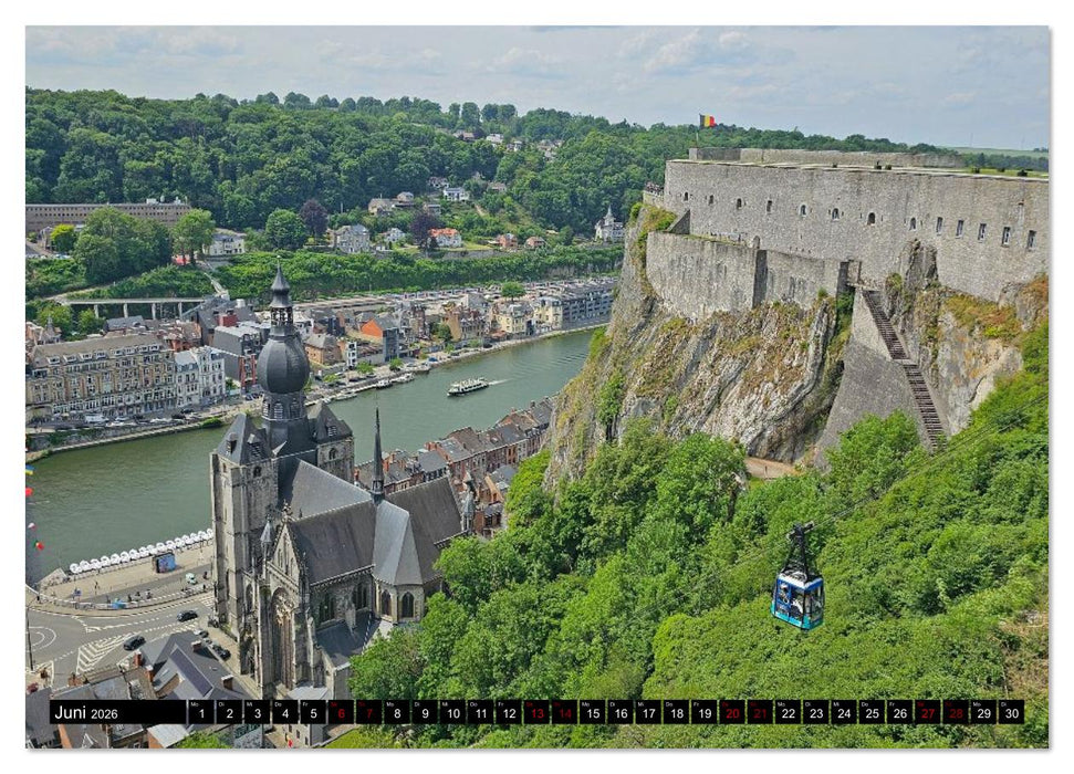 Rundreise kreuz und quer durch Holland und Belgien (CALVENDO Premium Wandkalender 2026)