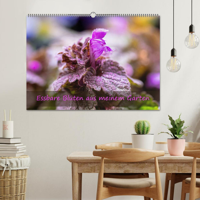Essbare Blüten aus meinem Garten (CALVENDO Wandkalender 2026)