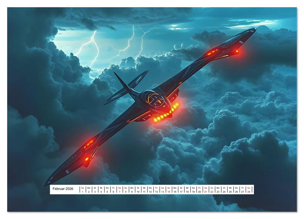 Im Rausch des Windes (CALVENDO Wandkalender 2026)