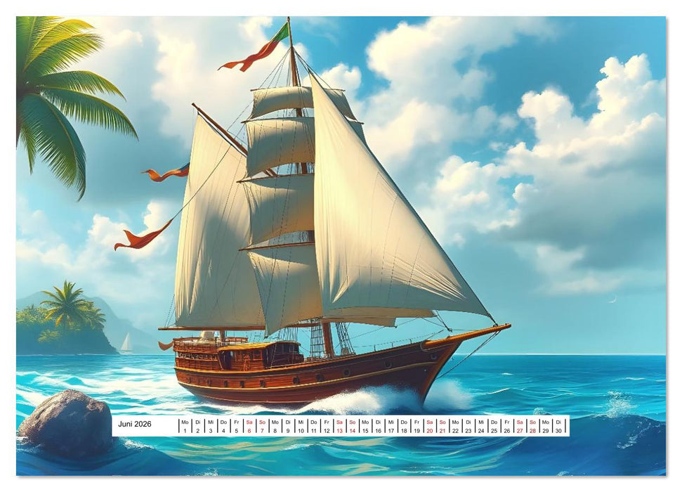 Im Rausch des Windes (CALVENDO Wandkalender 2026)