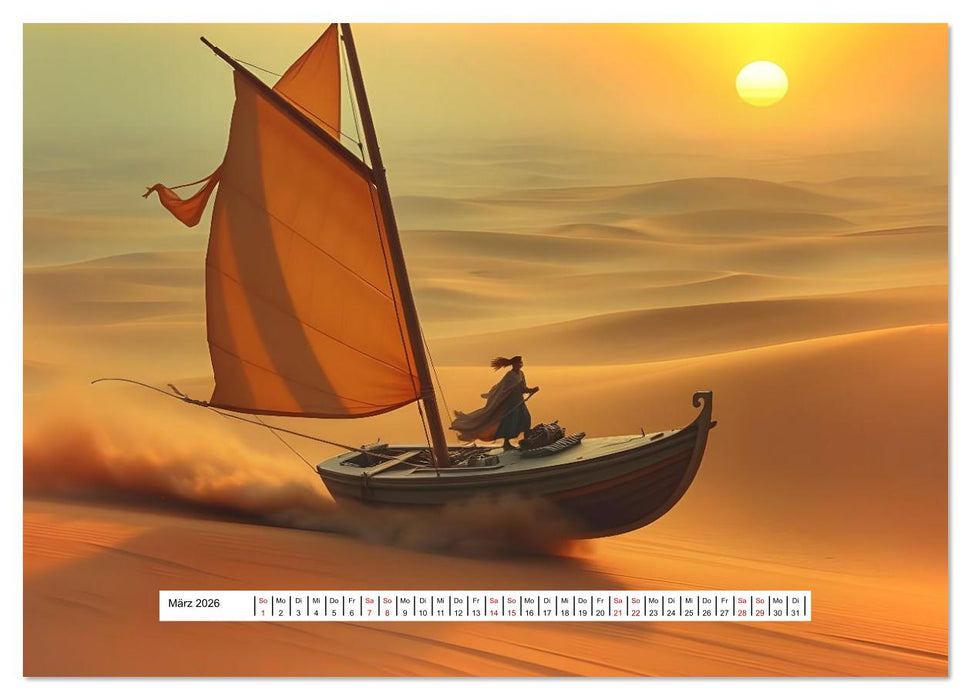 Im Rausch des Windes (CALVENDO Premium Wandkalender 2026)