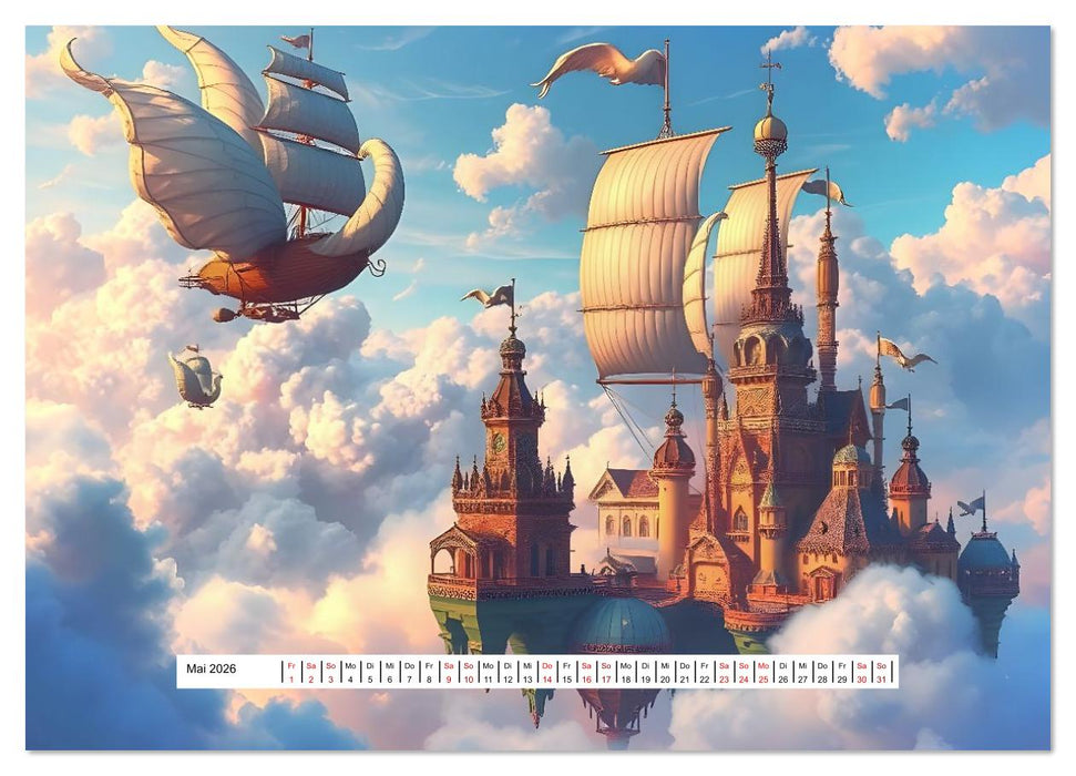 Im Rausch des Windes (CALVENDO Premium Wandkalender 2026)