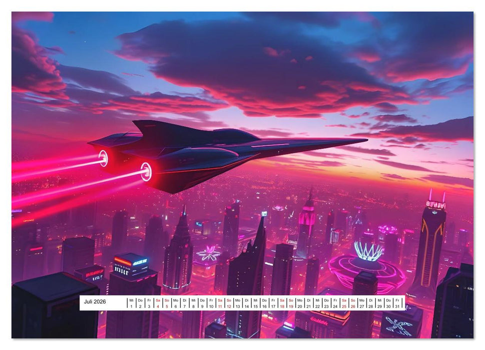 Im Rausch des Windes (CALVENDO Premium Wandkalender 2026)