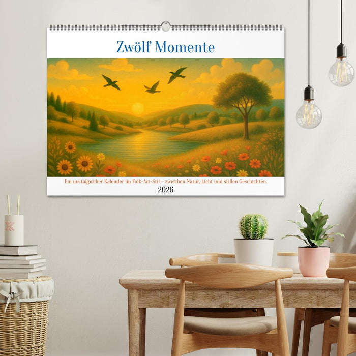 Zwölf Momente (CALVENDO Wandkalender 2026)