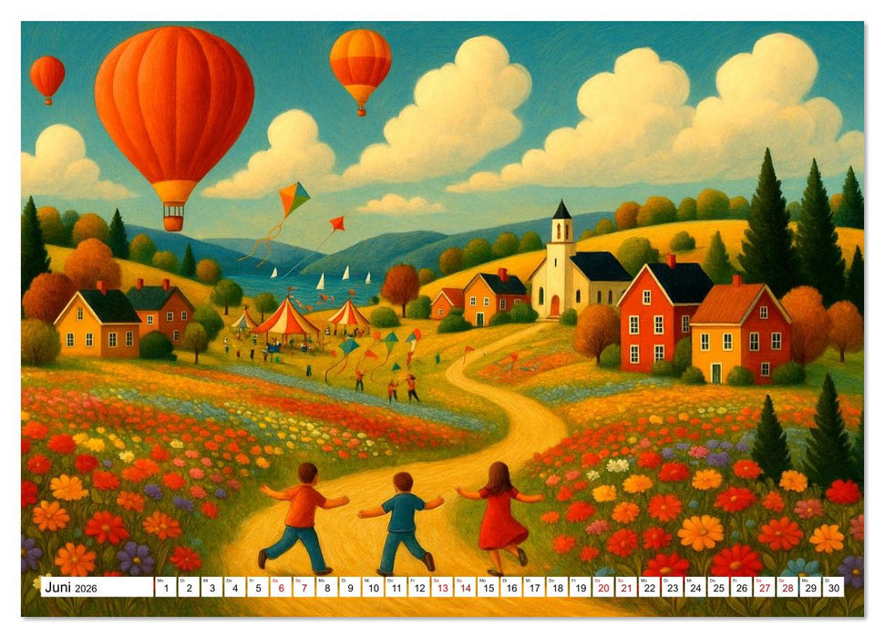 Zwölf Momente (CALVENDO Premium Wandkalender 2026)