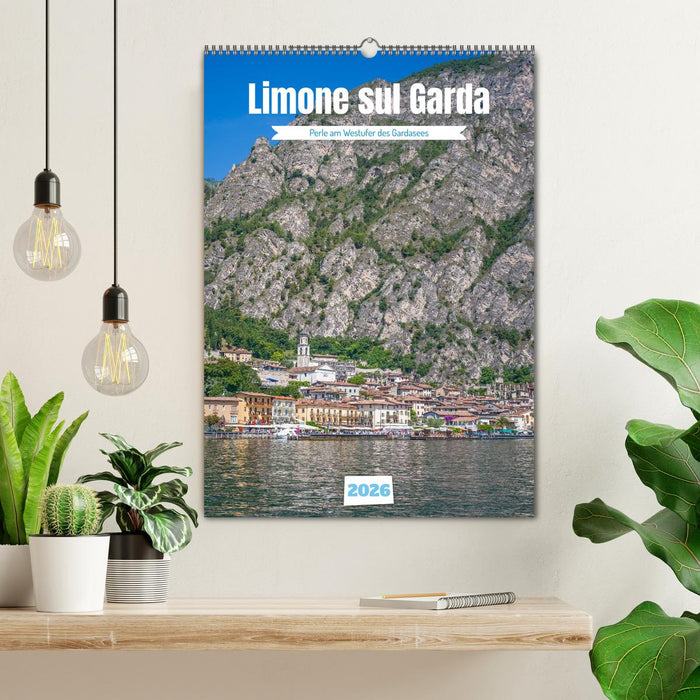 Limone sul Garda - Perle am Westufer des Gardasees (CALVENDO Wandkalender 2026)