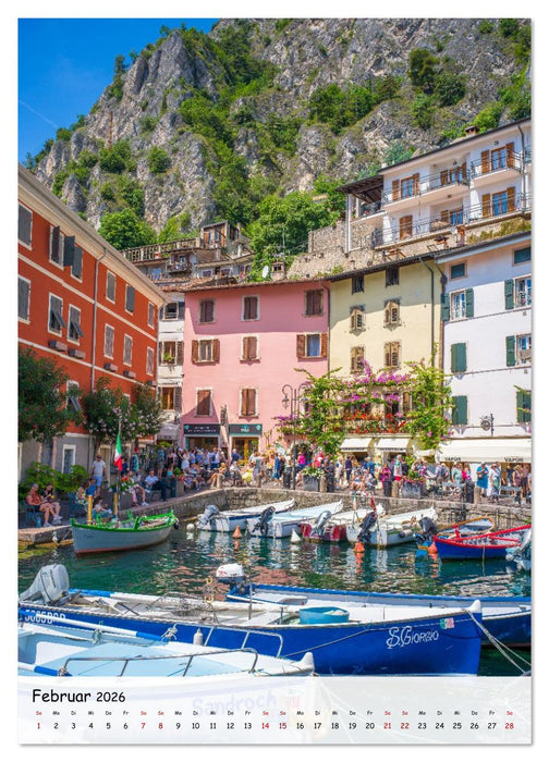 Limone sul Garda - Perle am Westufer des Gardasees (CALVENDO Wandkalender 2026)