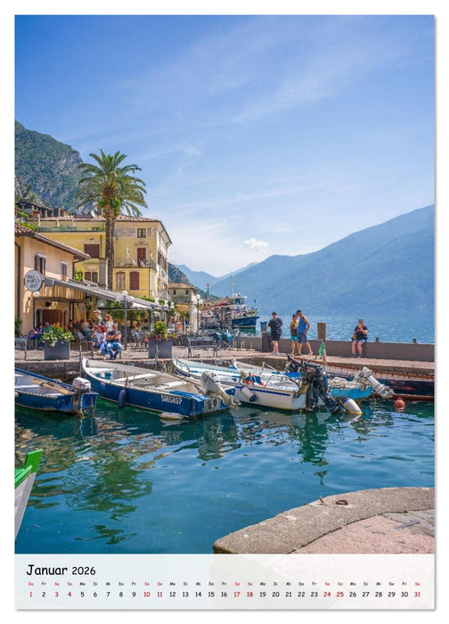 Limone sul Garda - Perle am Westufer des Gardasees (CALVENDO Premium Wandkalender 2026)