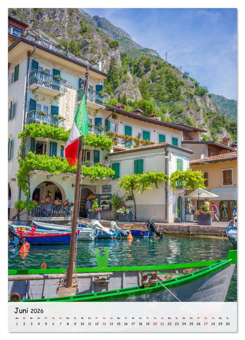 Limone sul Garda - Perle am Westufer des Gardasees (CALVENDO Premium Wandkalender 2026)