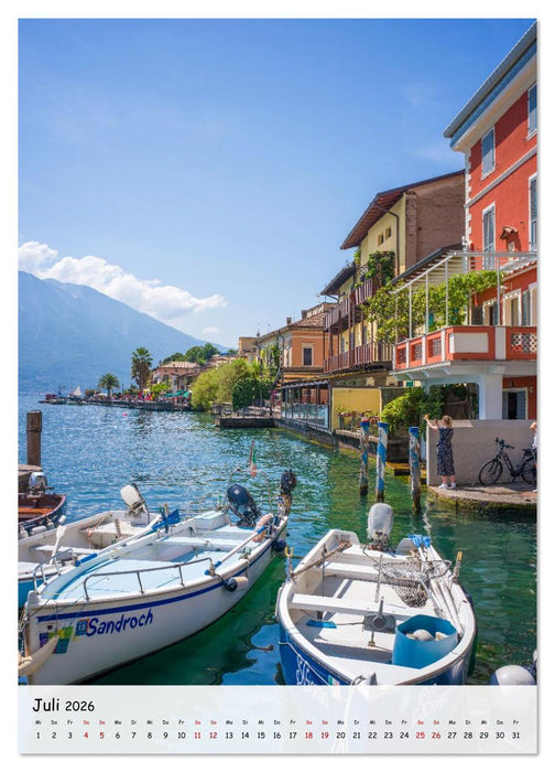 Limone sul Garda - Perle am Westufer des Gardasees (CALVENDO Premium Wandkalender 2026)