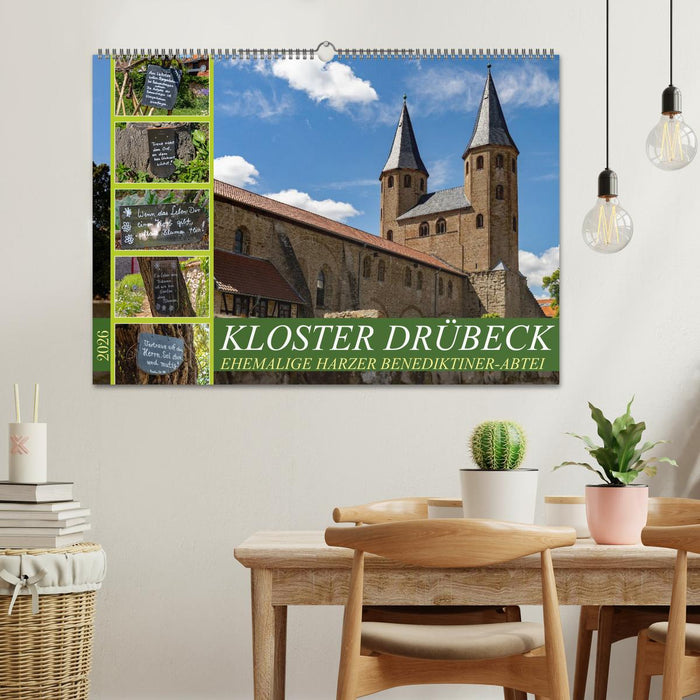 Kloster Drübeck-Ehemalige Harzer Benediktiner-Abtei (CALVENDO Wandkalender 2026)