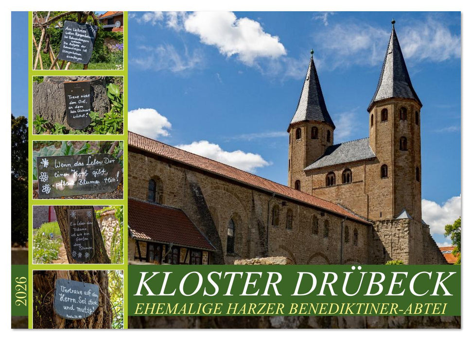 Kloster Drübeck-Ehemalige Harzer Benediktiner-Abtei (CALVENDO Wandkalender 2026)
