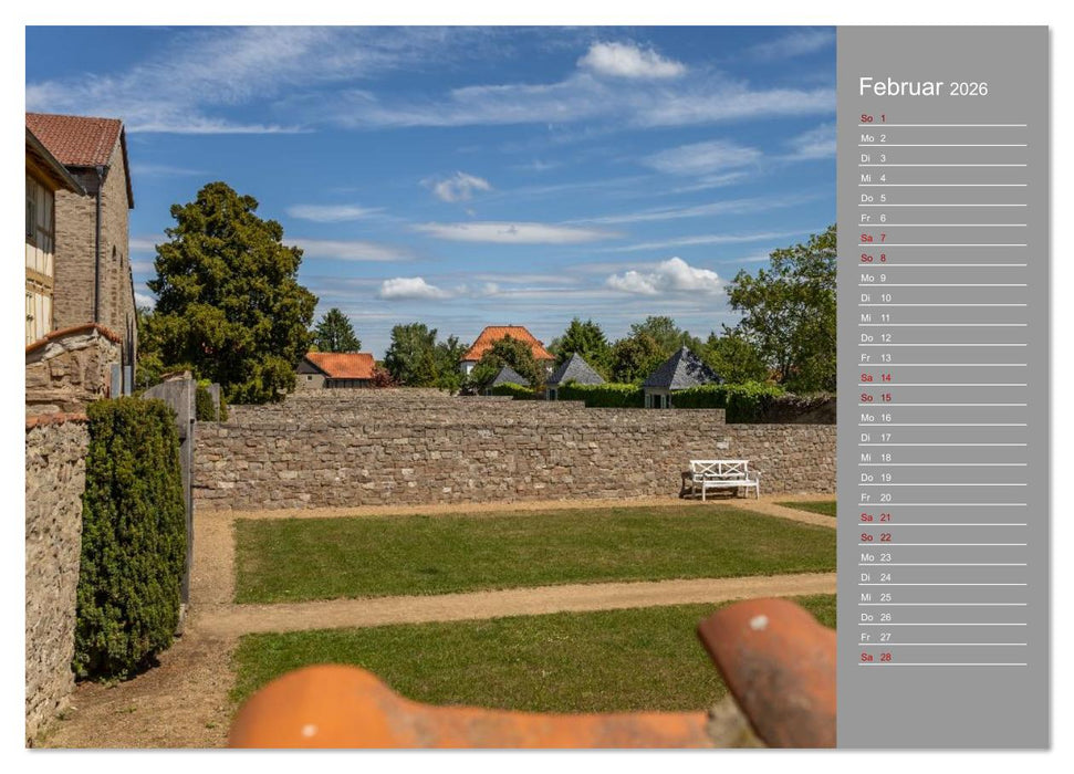 Kloster Drübeck-Ehemalige Harzer Benediktiner-Abtei (CALVENDO Wandkalender 2026)